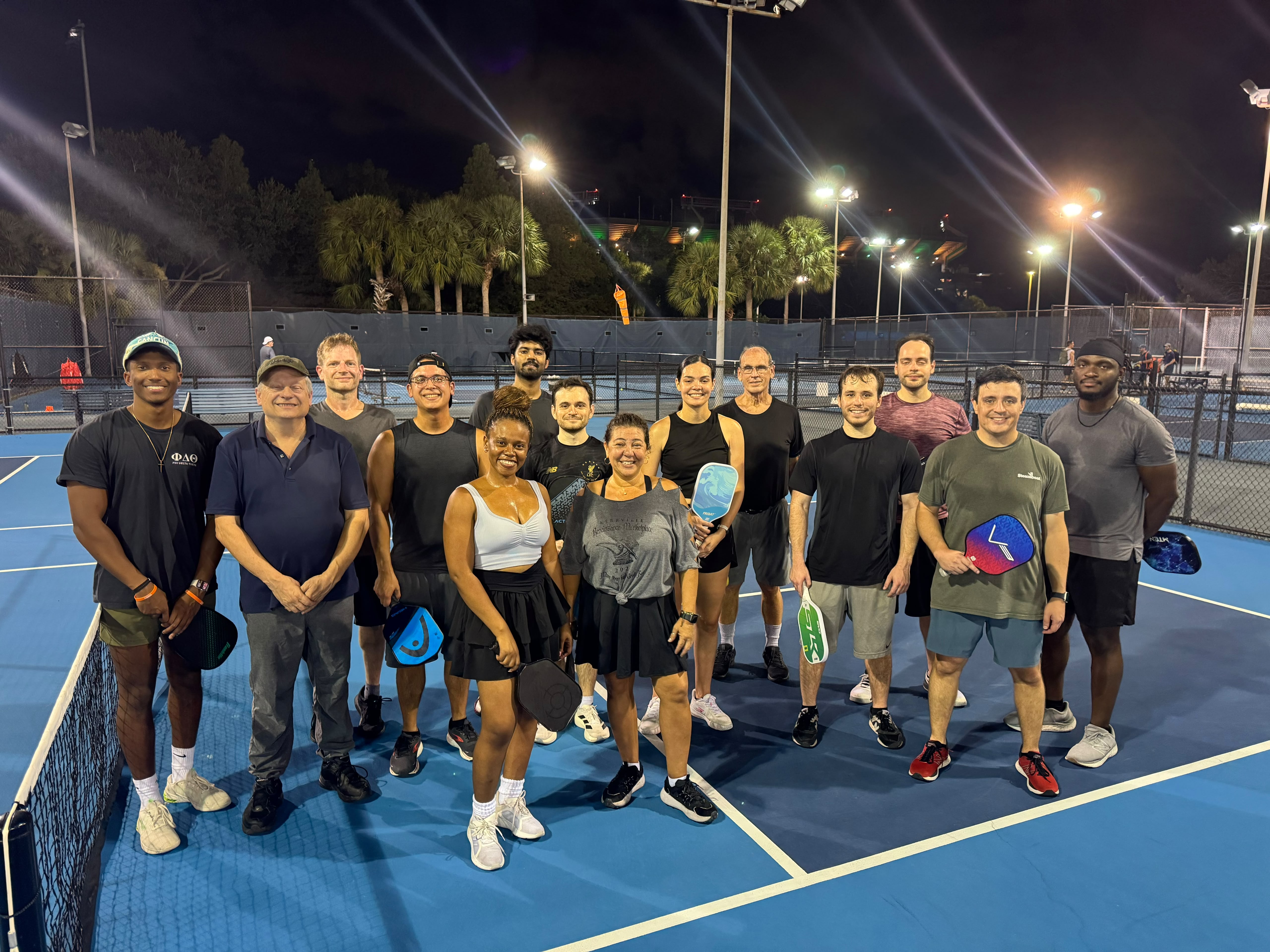 Another Great Evening of Pickleball!